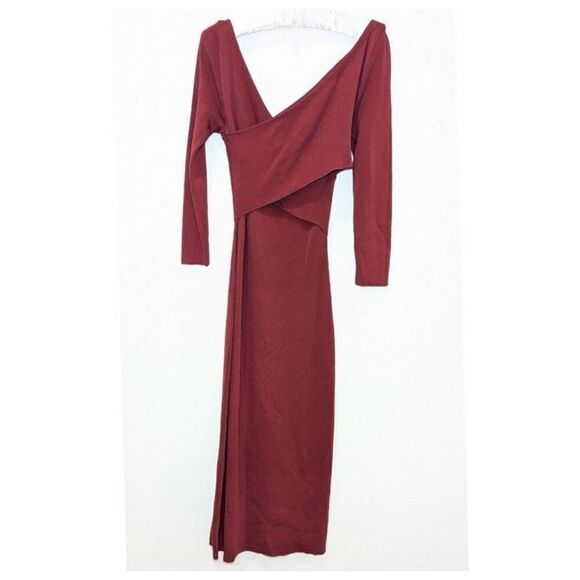 Theory Daverin Lustrate Bodycon Midi Dress - Picture 4 of 5